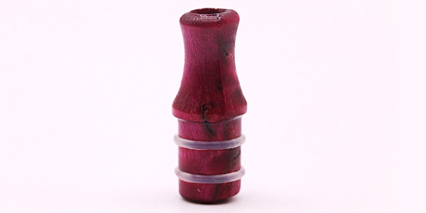 Drip Tip Kiwi/Wenax in legno pregiato