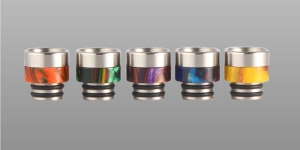 Drip Tip 510 Resina + Acciaio