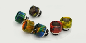 Drip Tip 510 Resina + Acciaio 