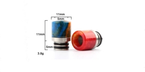 Drip Tip 510 Resina + Acciaio