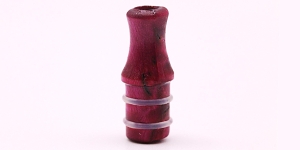 Drip Tip Kiwi/Wenax in legno pregiato