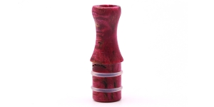 Drip Tip Kiwi/Wenax in legno pregiato