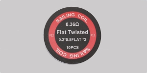 Flat Twisted coil